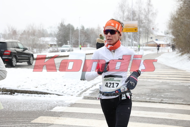 Ingvild Aurdal kom på sjuendeplass på maraton under Jessheim Vintermaraton 2023