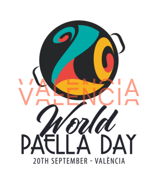 Logos World Paella Inglés