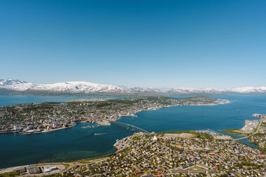 Tromsøbilde fra Fjellheisen