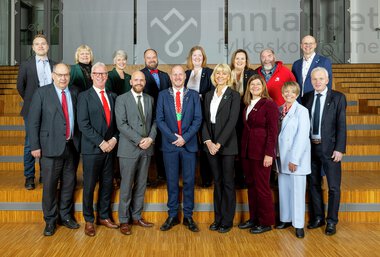 Fylkesutvalget i Innlandet 2023–2027 med fylkeskommunedirektør