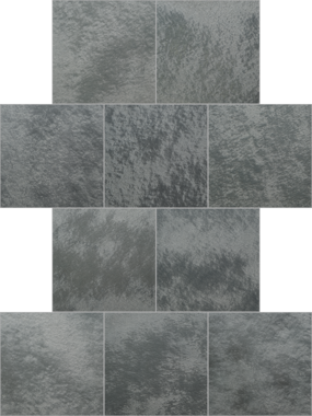 Offerdal antikkbørstet overflate, leggemønster 60 x 60 cm