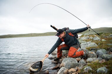 Fiske på Hardangervidda