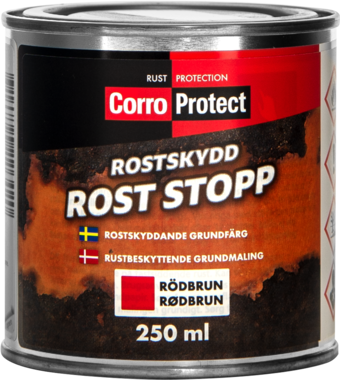 22642 Corroprotect Rostskydd Rost-Stopp Rödbrun 250ml