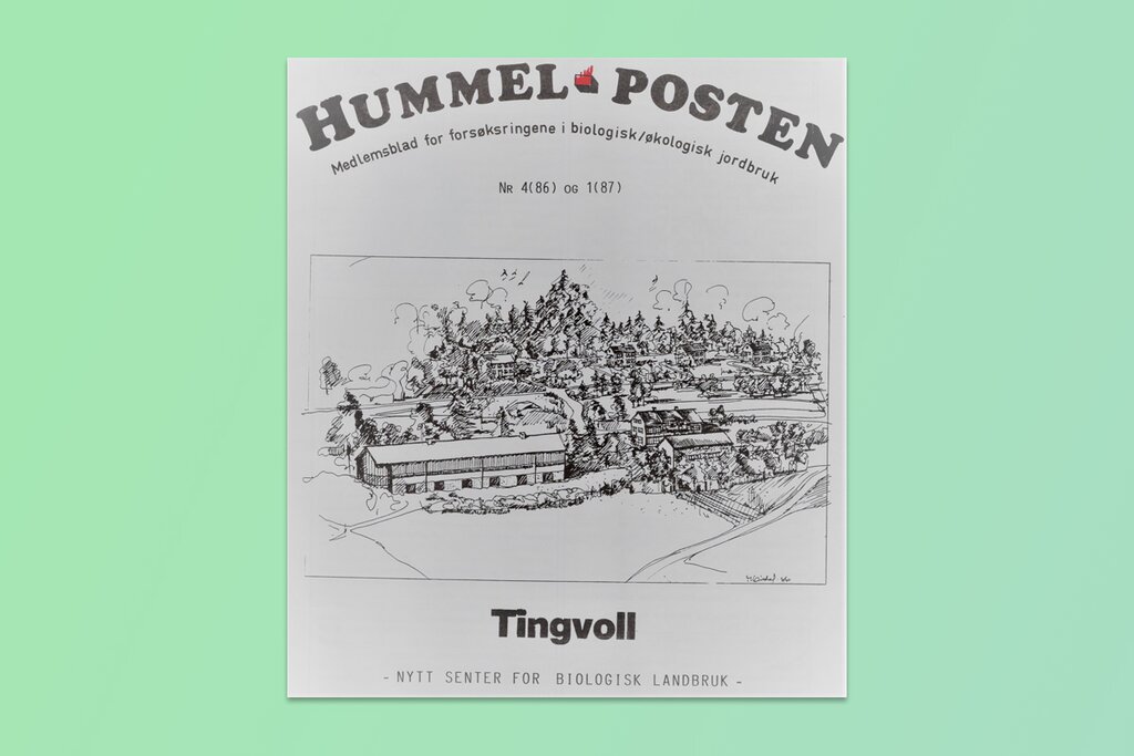 «Hummelposten» fortalte at et nytt senter var etablert på Tingvoll i 1986 som senere fikk navnet NORSØK. 